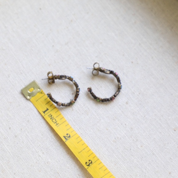 Sorrelli Crystal hoop Earrings - Picture 4 of 5